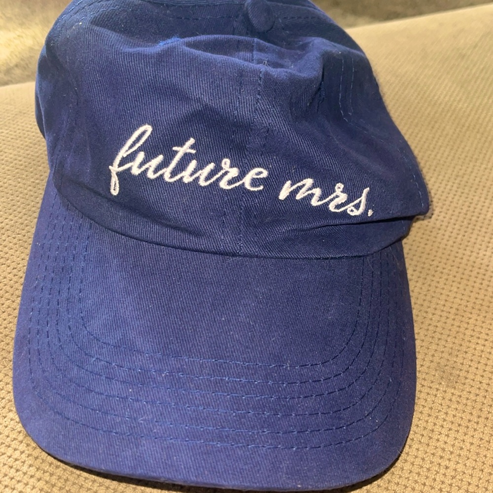 FUTURE MRS. Hat cap Navy Blue
